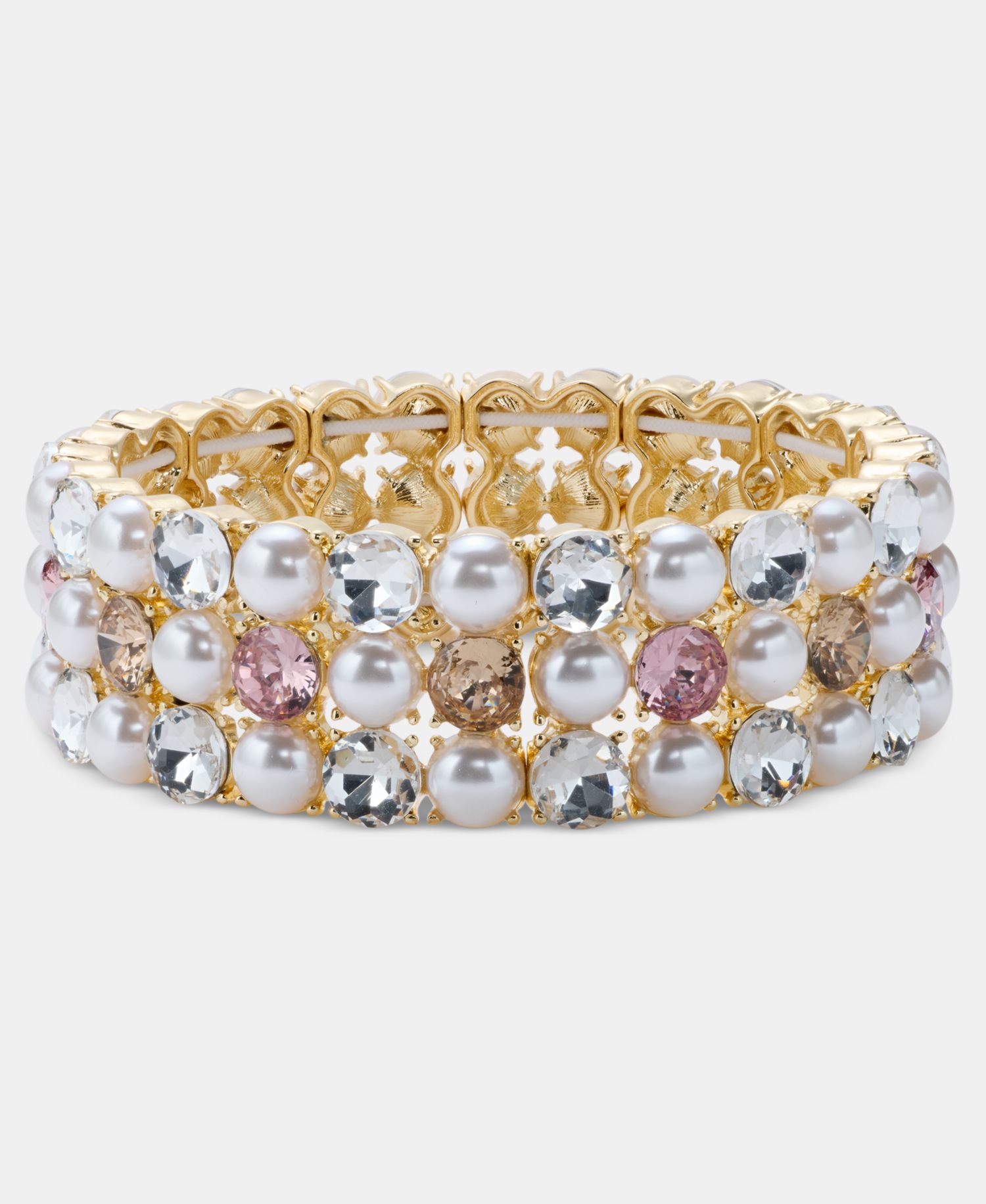 Multi-Stone Stretch Bracelet