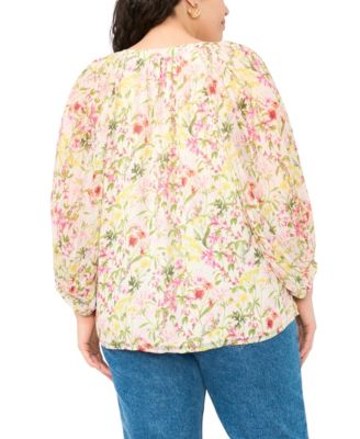 Plus Size V-Neck Top