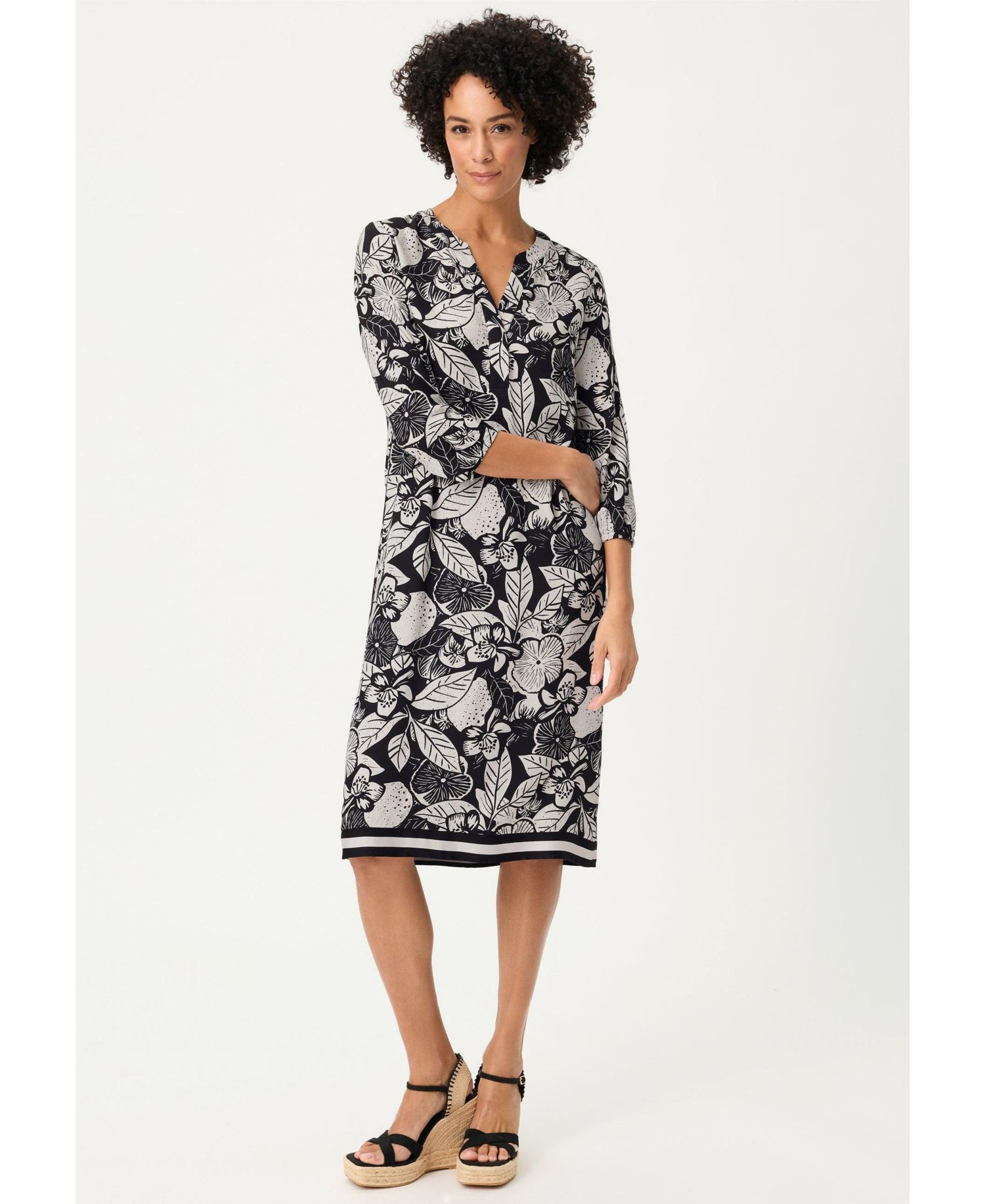 Women's Floral Tunic Dress