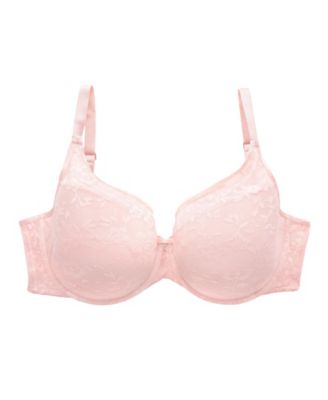 Women's No Show Lace Plunge T-Shirt Bra