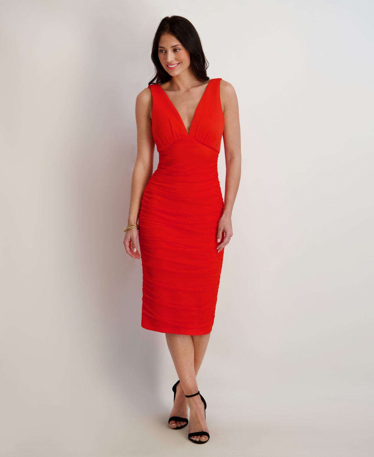 Siena Women's Sleeveless V-Neck Dress