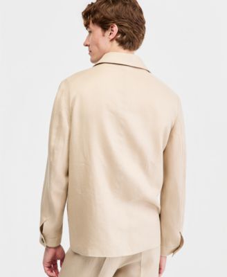 Men's Linen Safari Jacket