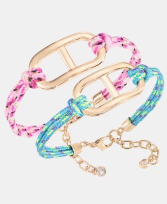 2-Pc. Set Cord Flex Bracelets