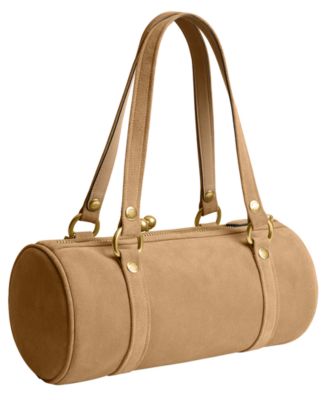 Originals Kisslock Large Suede Barrel Bag