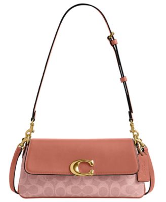 Jet Small Signature Canvas Shoulder Bag