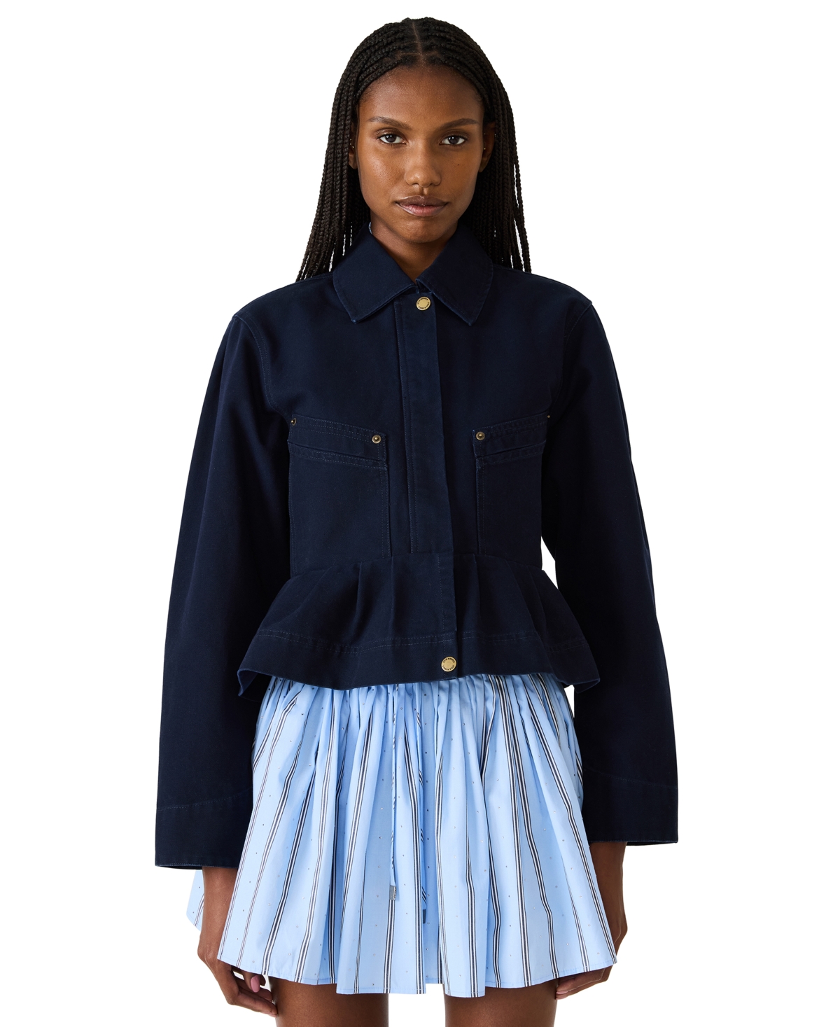 Bb Dakota Women's Sloan Zipper Jacket In Black