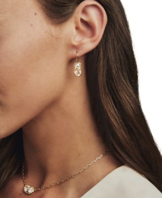 Cubic Zirconia Oval Elisa Luxe Pendant Necklace