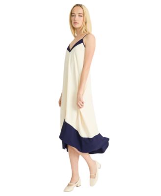 Women's V-Neck Midi Dress