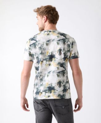 Men's Allover Abstract Print T-Shirt