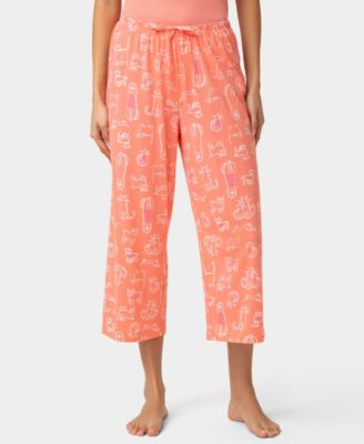 Women's Cat Love Dog PJ Capri