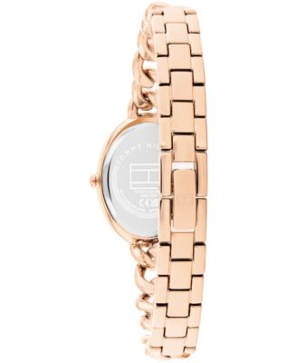 Women's Quartz Rose Gold Tone Stainless Steel Chain Bracelet Watch, 21.5mm