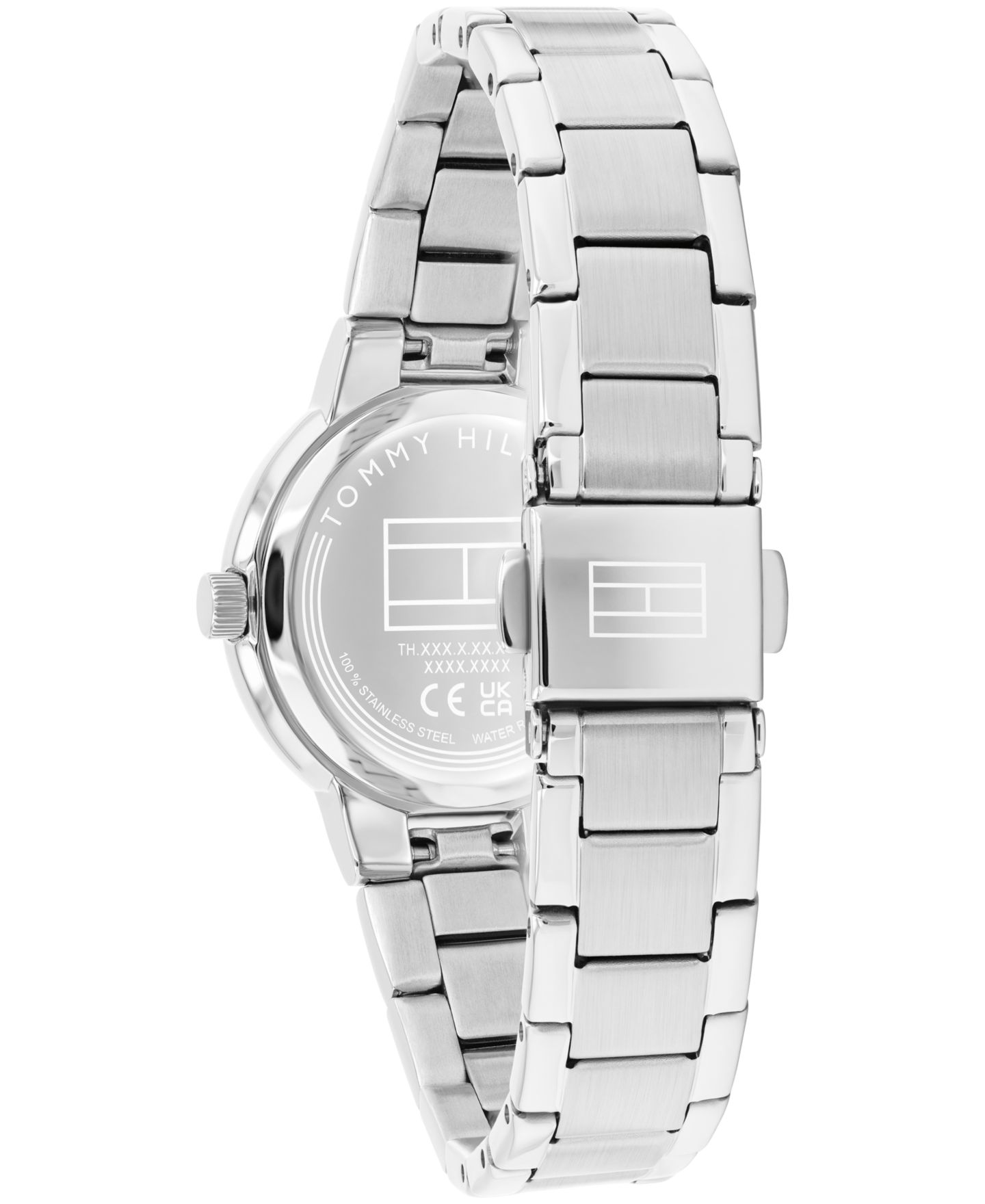 Женские часы Tommy Hilfiger Quartz Silver Tone Stainless Steel Bracelet Watch, 28mm — фото 3