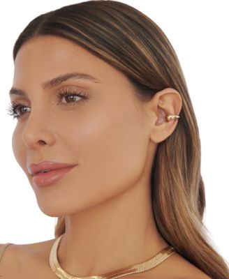 Teardrop Cuff Earrings