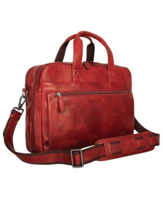 Men's Leather Laptop Briefcase