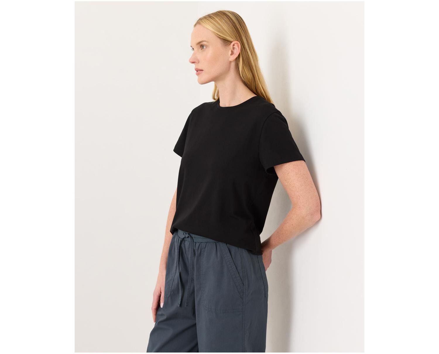 Women's Luxe Signature Crewneck Tee