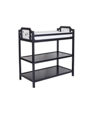 Modern Multi Purpose Changing Table Finish Removable Tray Convertible Bookshelf