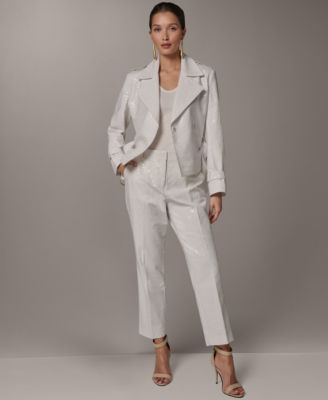 Women's Notch Lapel Collar Jacket