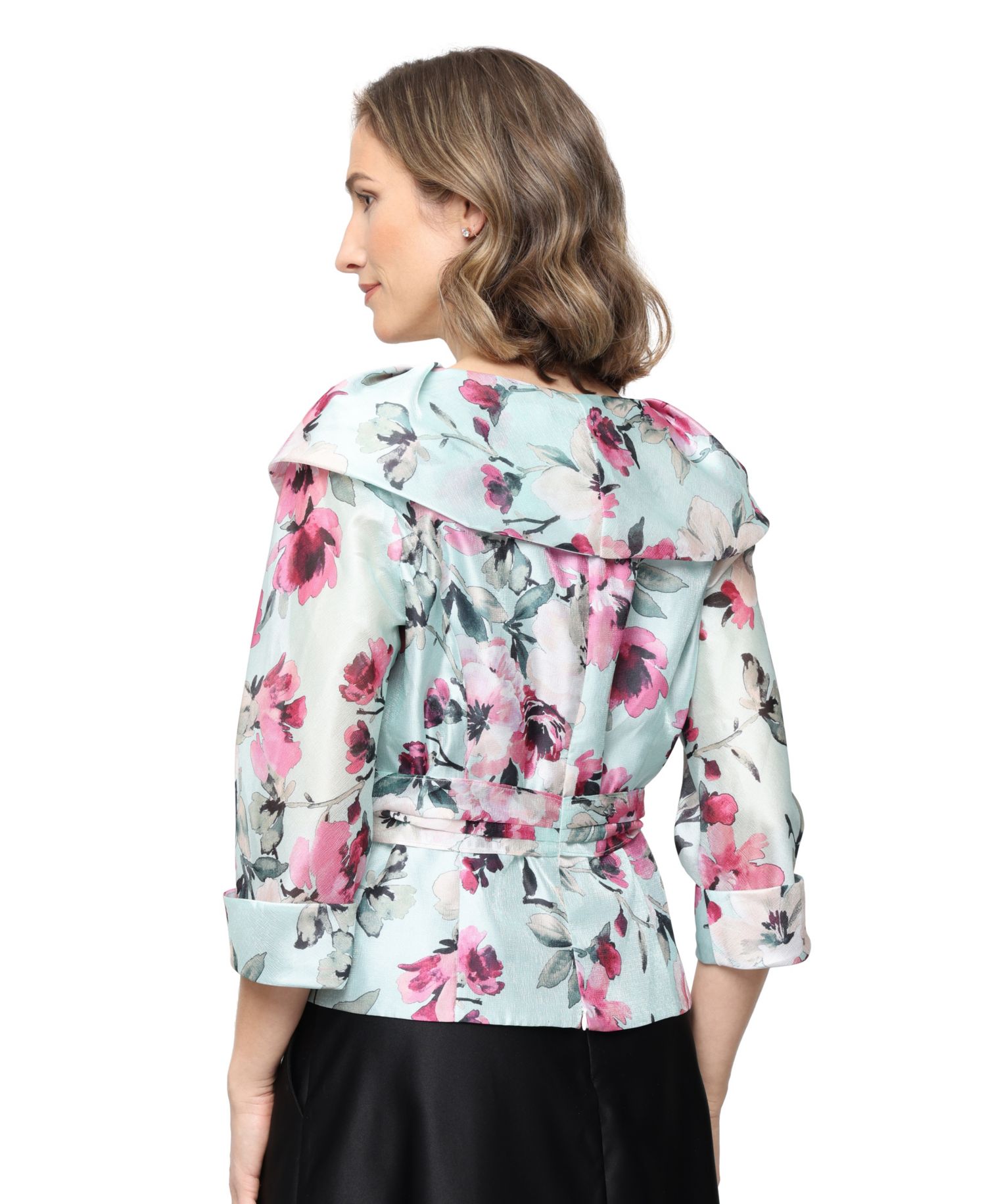 Women's V-Neck Portrait Collar Top