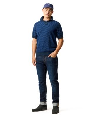 Men's Galdfield Cotton Knitted Polo Shirt