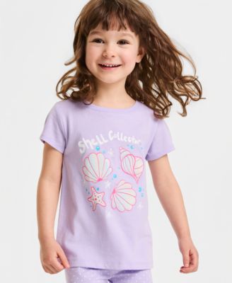 Girls' Toddler 12M-5T Shell Graphic T-Shirt