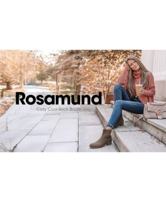 Womens Rosamund Knitted Sock Boots