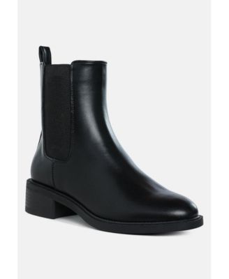 Womens Tripoli Stacked Heel Chelsea Boots