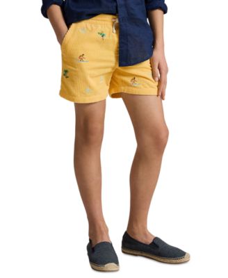 Boys' 8-20 Polo Prepster Embroidered Corduroy Shorts