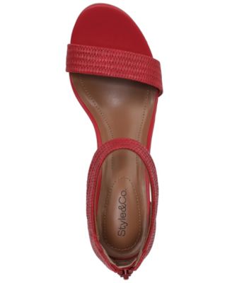 Women's Paycee Two-Piece Mid-Heel Dress Sandals