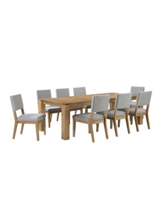 Selby 9-Pc. Dining Set (1 Dining Table + 8 Chairs)