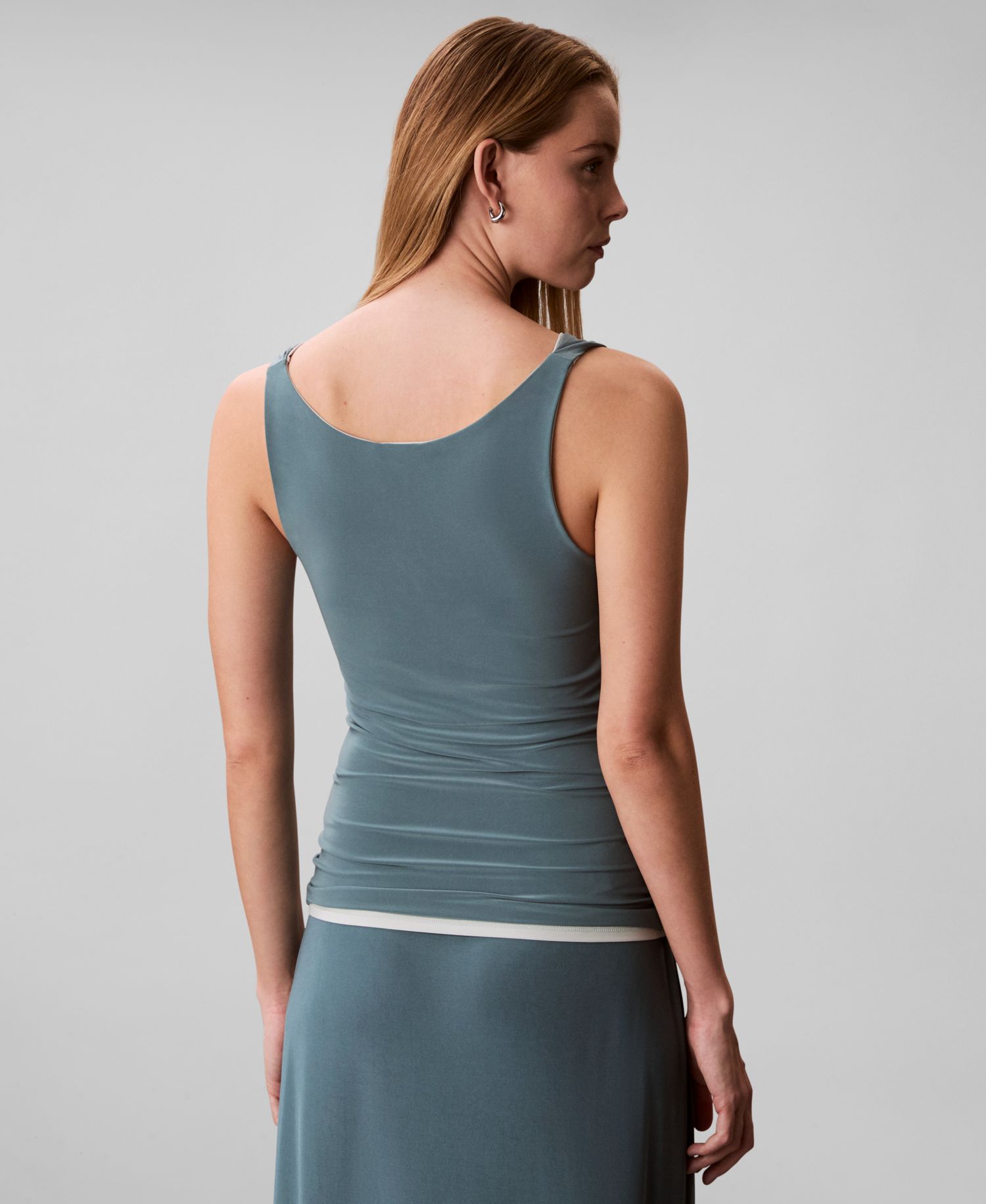 Women's Second Skin Reversible Sleeveless Tank Top