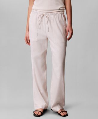 Women's Blend Pull-On Wide-Leg Pants