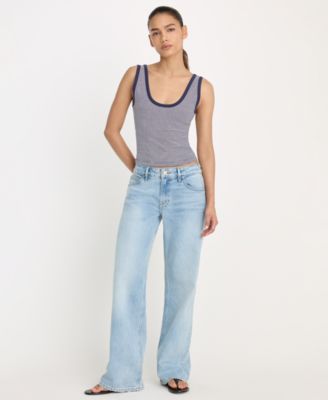 Women's Vintage Low-Rise Jeans