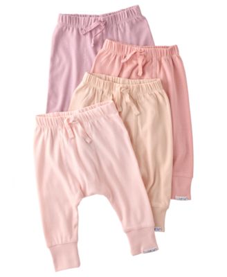 Baby Boys' or Girls' Drawstring Jogger Pants, 4-Pack