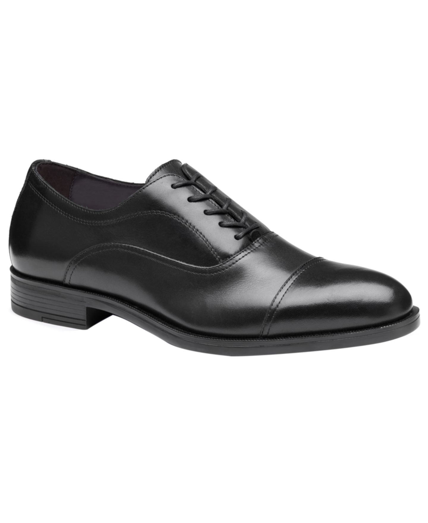 Johnston & Murphy Men's Conlin Cap Toe, цвет: Чёрный — фото 1