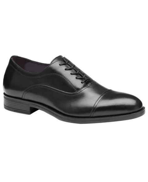 Johnston & Murphy Men's Conlin Cap Toe, цвет: Чёрный