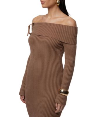 Women's Kira Ribbed Midi Dress