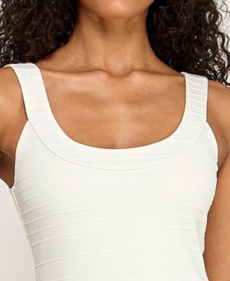 Juniors' Scoop Neck Sleeveless Dress