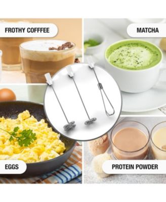 Froth N Go Rechargeable Milk Frother with Case for Lattes