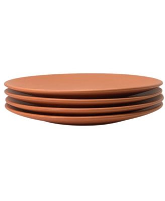 The Contour Salad Plate - Set of 4 Ceramic Stoneware Dinnerware