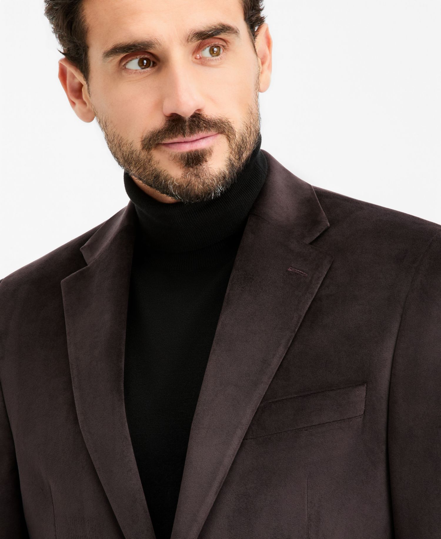 Men's Classic-Fit Velvet Sport Coat