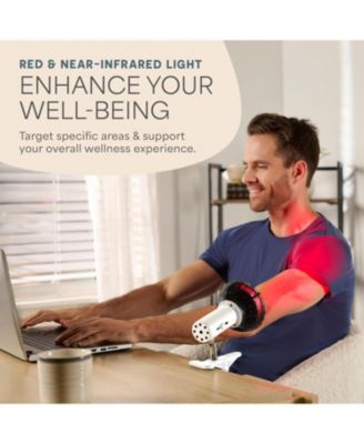 InfraGlow Red & Near Infrared Light Therapy Lamp – 18-LED Clip-On Infrared Lamp for Body, Pain Relief, Skin Wellness & At-Home Recovery