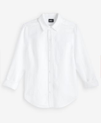 inc dress shirts inc international concepts white button down