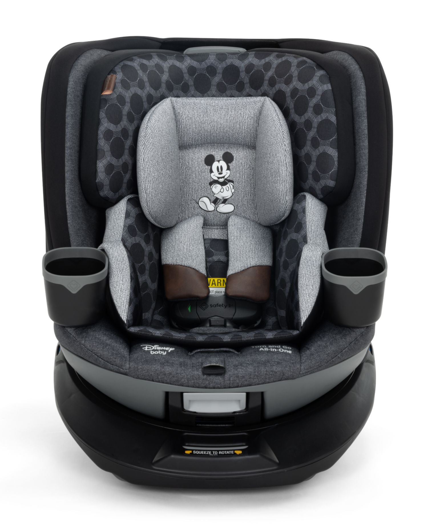 Baby and Toddler Turn and Go 360&deg; Rotating All-in-One Convertible Car Seat
