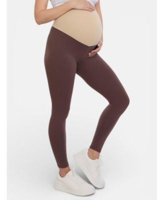 Maternity Motherhood Essential Stretch Secret Fit Over the Belly Leggings