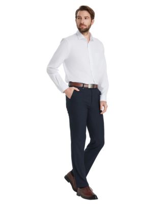 Men's Regular-Fit Solid Dress Shirt