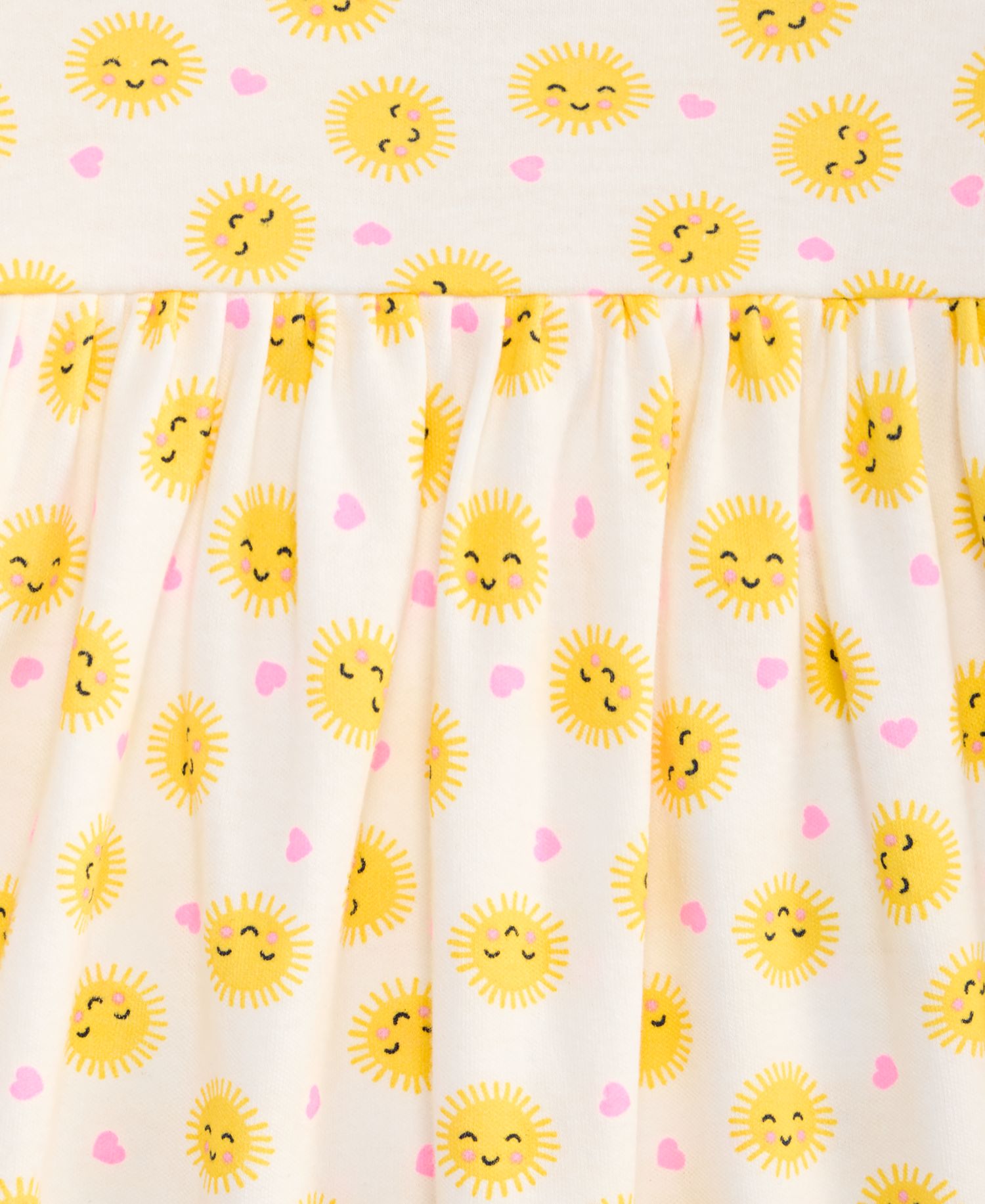 Baby Girls' 0M-24M Sun Heart-Print Dress