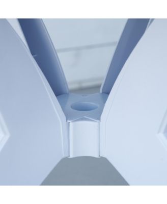 Patio Bistro Dining Table with Umbrella Hole