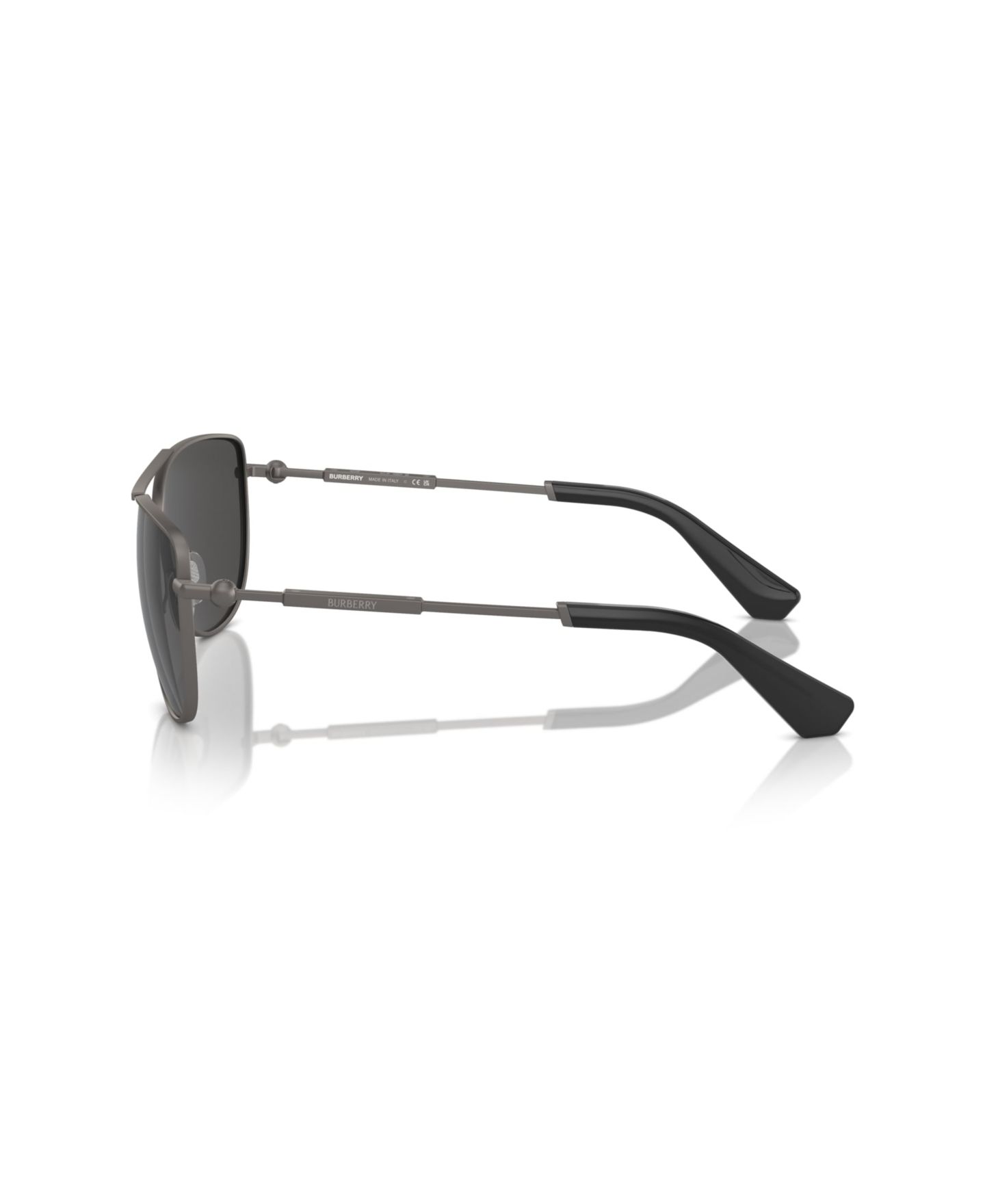 Женские солнцезащитные очки Burberry Pilot Sunglasses, BE3149, цвет: Тёмный серый — фото 3
