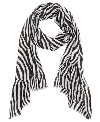 Women's Modern Zebra Scarf