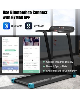 Electric Folding Treadmill Portable Cardio Running Machine w/ APP Contro